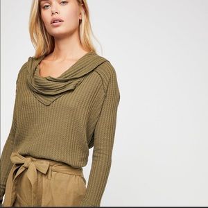 Free People Wildcat Thermal Sweater